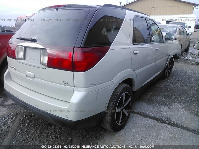 3G5DA03LX6S647471 - 2006 BUICK RENDEZVOUS CX/CXL WHITE photo 4