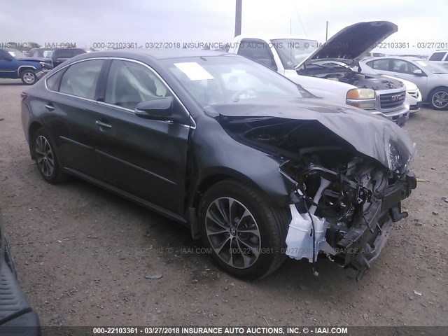 4T1BK1EB1GU235931 - 2016 TOYOTA AVALON XLE PLUS/PREMIUM/TOUR/LTD GRAY photo 1