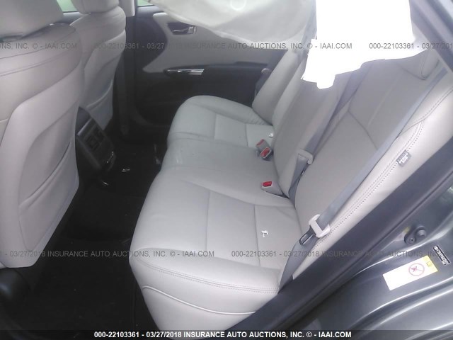 4T1BK1EB1GU235931 - 2016 TOYOTA AVALON XLE PLUS/PREMIUM/TOUR/LTD GRAY photo 8
