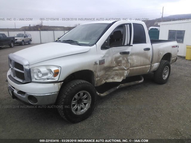 3D7KS28A37G839857 - 2007 DODGE RAM 2500 ST/SLT 白色 照片 2
