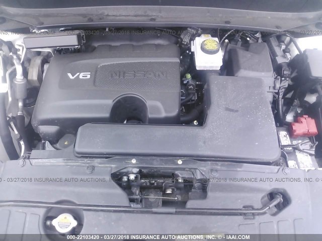 5N1DR2MNXHC692394 - 2017 NISSAN PATHFINDER S/SV/SL/PLATINUM 白色 照片 10