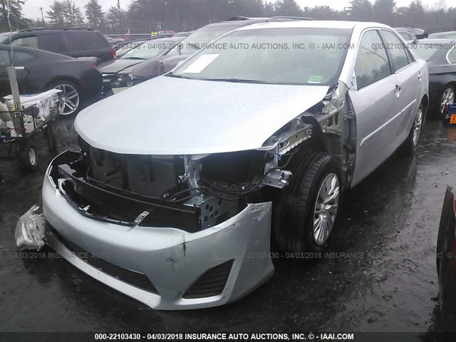 4T4BF1FK7DR294227 - 2013 TOYOTA CAMRY L/SE/LE/XLE Gümüş foto 6
