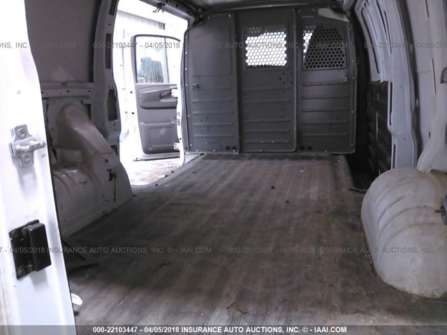 1GCSHAF41D1164746 - 2013 CHEVROLET EXPRESS G1500  WHITE photo 8