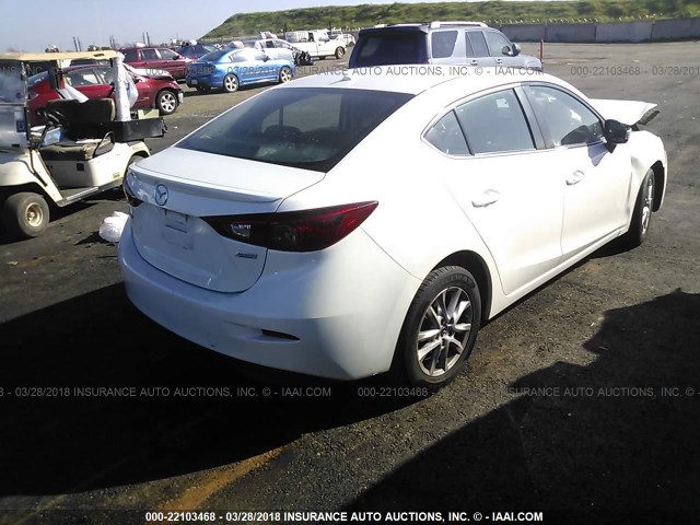 3MZBM1V74FM140614 - 2015 MAZDA 3 TOURING თეთრი ფოტო 4