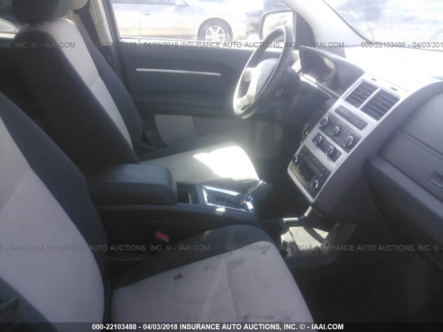 3D4GG57V99T230597 - 2009 DODGE JOURNEY SXT GRAY photo 5