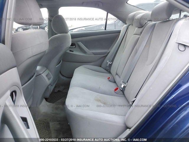 4T1BE46K57U018292 - 2007 TOYOTA CAMRY NEW GENERAT CE/LE/XLE/SE BLUE photo 8