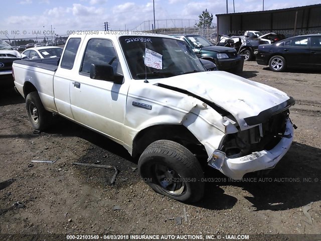 1FTYR14D78PA49047 - 2008 FORD RANGER SUPER CAB WHITE photo 1