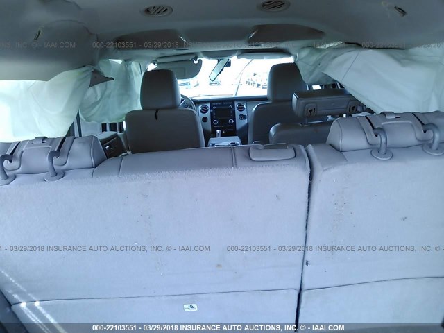 1FMJK1K52DEF36689 - 2013 FORD EXPEDITION EL LIMITED WHITE photo 8