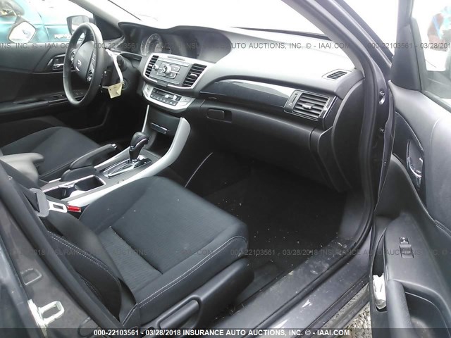 1HGCR2F56EA167161 - 2014 HONDA ACCORD SPORT GRAY photo 5