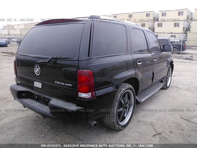 1GYEC63T83R157534 - 2003 CADILLAC ESCALADE LUXURY BLACK photo 4