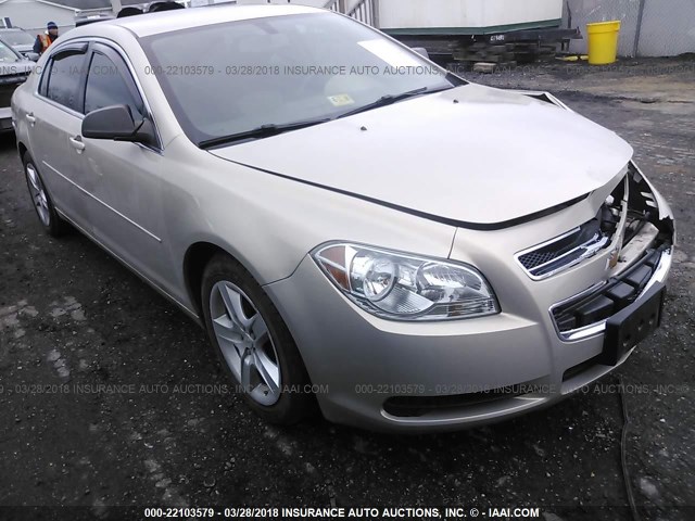1G1ZB5E00CF278348 - 2012 CHEVROLET MALIBU LS 金色 照片 1
