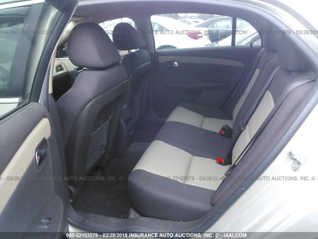 1G1ZB5E00CF278348 - 2012 CHEVROLET MALIBU LS 金色 照片 8