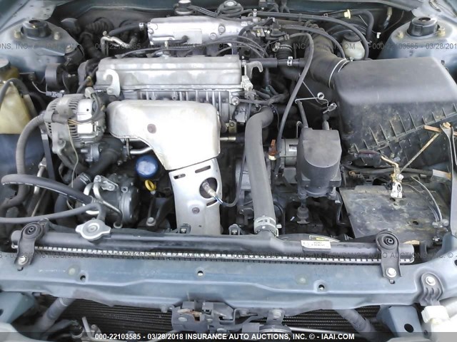 4T1BG22K41U819601 - 2001 TOYOTA CAMRY CE/LE/XLE BLUE photo 10