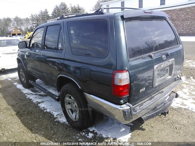 JT3HN86R8V0112551 - 1997 TOYOTA 4RUNNER SR5 GREEN photo 3