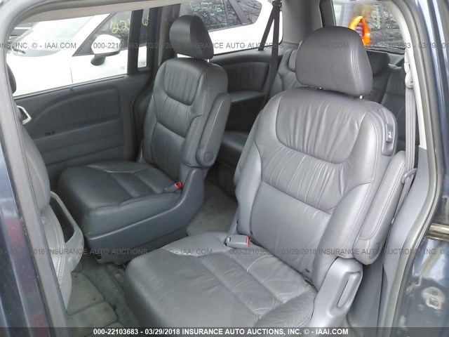5FNRL38675B040335 - 2005 HONDA ODYSSEY EXL ლურჯი ფოტო 8