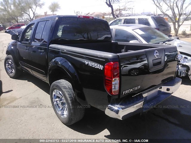 1N6AD0ER3BC444617 - 2011 NISSAN FRONTIER S/SV/SL/PRO-4X BLACK photo 3