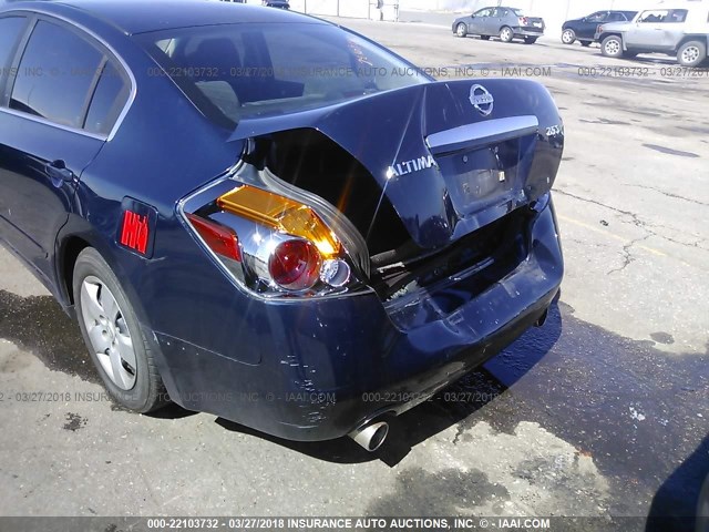 1N4AL21E48N472420 - 2008 NISSAN ALTIMA 2.5/2.5S BLUE photo 6