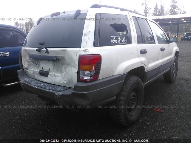 1J4GW48S84C131279 - 2004 JEEP GRAND CHEROKEE LAREDO/COLUMBIA/FREEDOM 白色 照片 4