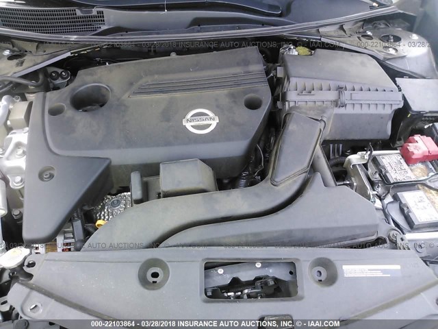 1N4AL3AP1DC297525 - 2013 NISSAN ALTIMA 2.5/S/SV/SL 灰色 照片 10