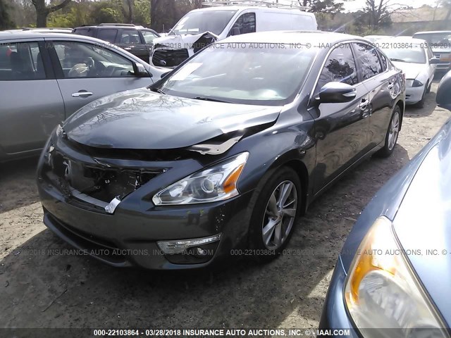 1N4AL3AP1DC297525 - 2013 NISSAN ALTIMA 2.5/S/SV/SL GRAY photo 2