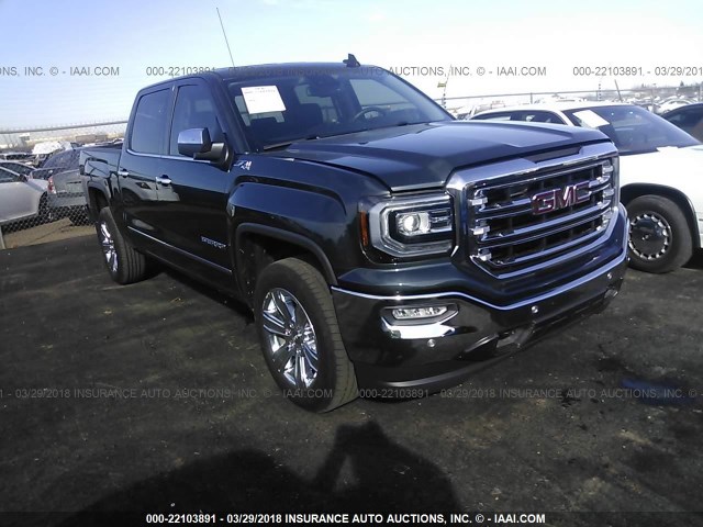 3GTU2NEJ2HG208768 - 2017 GMC SIERRA K1500 SLT GRAY photo 1