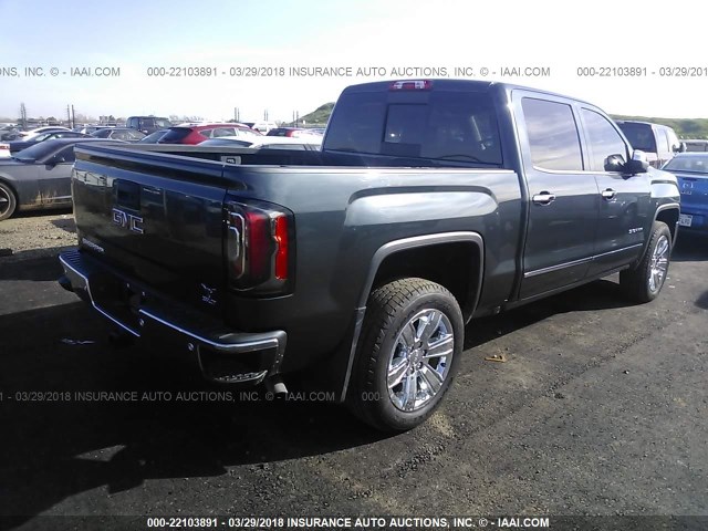 3GTU2NEJ2HG208768 - 2017 GMC SIERRA K1500 SLT GRAY photo 4