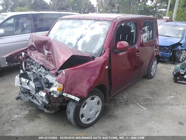 JN8AZ2KR9ET350111 - 2014 NISSAN CUBE S/SL RED photo 2