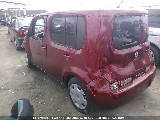 JN8AZ2KR9ET350111 - 2014 NISSAN CUBE S/SL RED photo 3