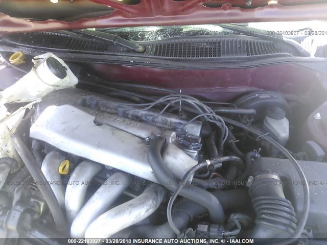 1NXBR18E3WZ011706 - 1998 TOYOTA COROLLA VE/CE/LE 栗色 照片 10