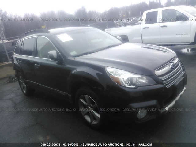 4S4BRBSC8D3256792 - 2013 SUBARU OUTBACK 2.5I LIMITED BLACK photo 1