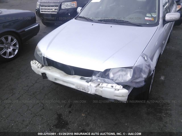 JM1BJ225331210424 - 2003 MAZDA PROTEGE DX/LX/ES SILVER photo 6