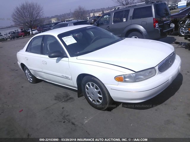 2G4WS52J211154668 - 2001 BUICK CENTURY CUSTOM WHITE photo 1