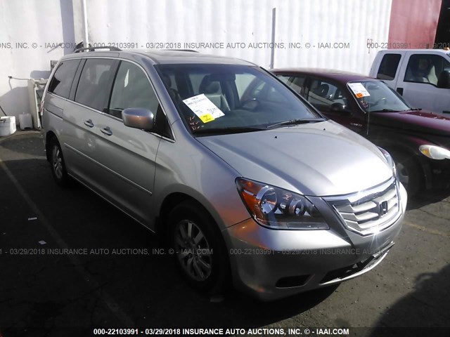 5FNRL38778B406016 - 2008 HONDA ODYSSEY EXL ვერცხლისფერი ფოტო 1