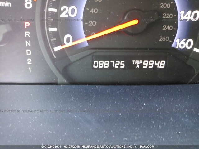 5FNRL38778B406016 - 2008 HONDA ODYSSEY EXL ვერცხლისფერი ფოტო 7