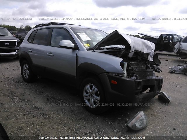 KM8JN12D66U442287 - 2006 HYUNDAI TUCSON GLS/LIMITED SILVER photo 1