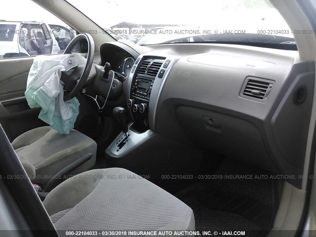 KM8JN12D66U442287 - 2006 HYUNDAI TUCSON GLS/LIMITED 银色 照片 5