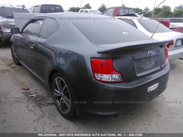 JTKJF5C77C3032786 - 2012 TOYOTA SCION TC 灰色 照片 3