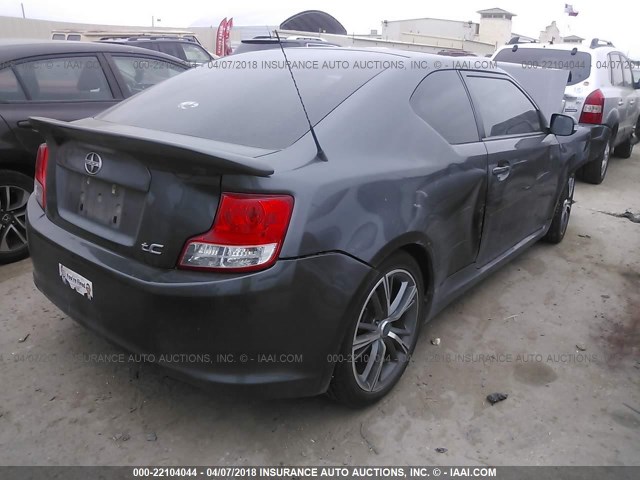 JTKJF5C77C3032786 - 2012 TOYOTA SCION TC 灰色 照片 4
