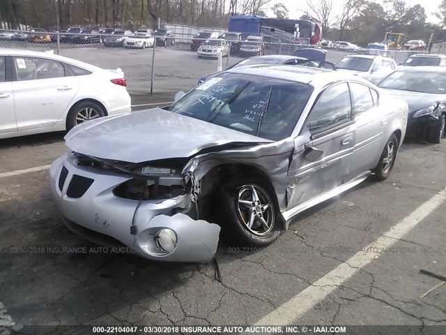 2G2WS522541138664 - 2004 PONTIAC GRAND PRIX GT2 SILVER photo 2