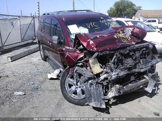 5N1AA0NC0AN611215 - 2010 NISSAN ARMADA SE/TITANIUM/PLATINUM BURGUNDY photo 6