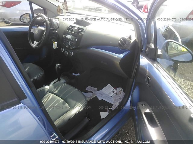 KL8CB6S96EC410077 - 2014 CHEVROLET SPARK LS BLUE photo 5