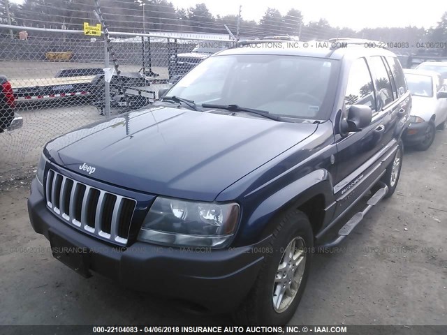 1J4GW48S84C427550 - 2004 JEEP GRAND CHEROKEE LAREDO/COLUMBIA/FREEDOM 蓝色 照片 2