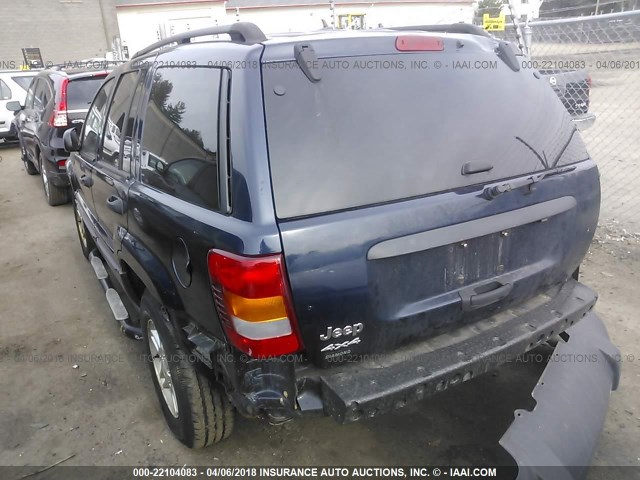 1J4GW48S84C427550 - 2004 JEEP GRAND CHEROKEE LAREDO/COLUMBIA/FREEDOM 蓝色 照片 3