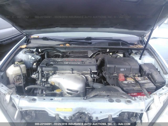 4T1BE32K56U711569 - 2006 TOYOTA CAMRY LE/XLE/SE Light Blue photo 10