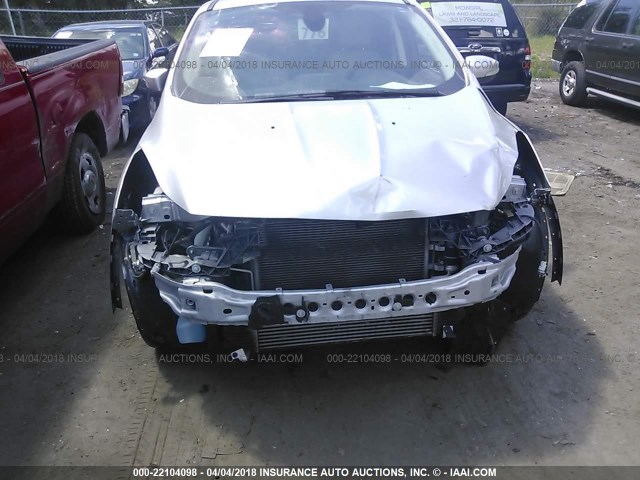 1FMCU0H97DUC94530 - 2013 FORD ESCAPE SEL SILVER photo 6