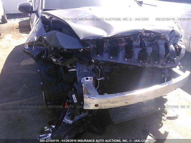 1C4PJLCB3FW782455 - 2015 JEEP CHEROKEE LATITUDE GRAY photo 6