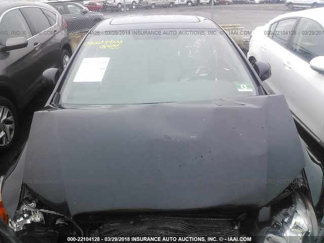 2HGFB2F94CH537820 - 2012 HONDA CIVIC EXL BLACK photo 10