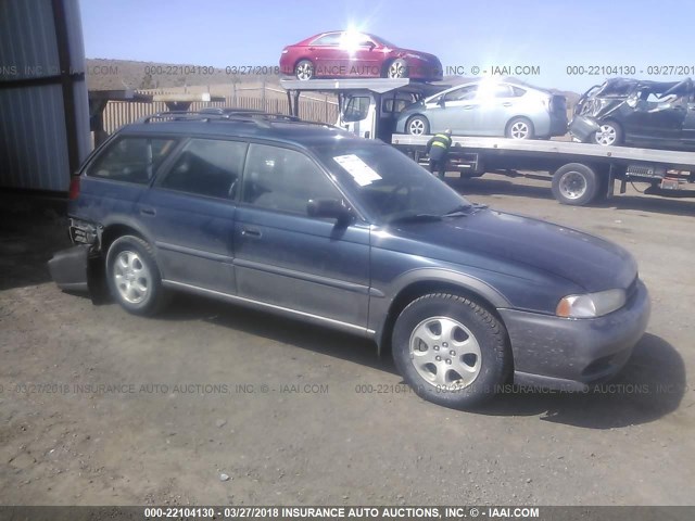 4S3BG6851X7619134 - 1999 SUBARU LEGACY OUTBACK/SSV/LIMITED/30TH BLUE photo 1