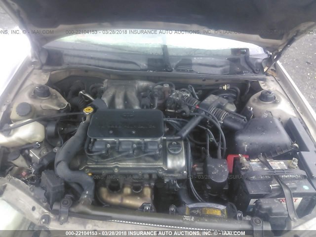 JT2BF28K010338887 - 2001 TOYOTA CAMRY LE/XLE Qızıl foto 10