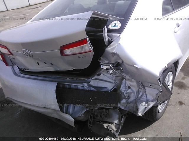 4T4BF1FK2CR172860 - 2012 TOYOTA CAMRY SE/LE/XLE 银色 照片 6